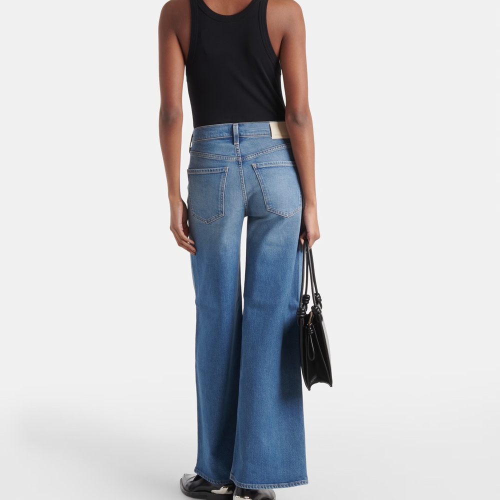 Citizens of Humanity Loli Mid Rise Wide Leg Jean - Picture 2 of 7